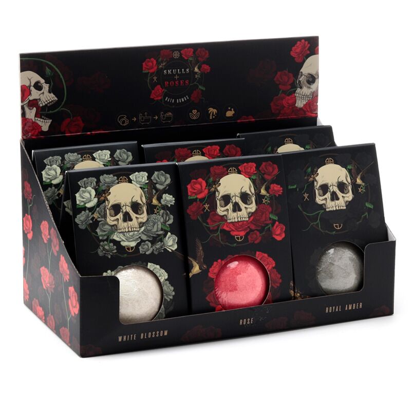 Load image into Gallery viewer, Bruisbal gift box - schedel rozen
