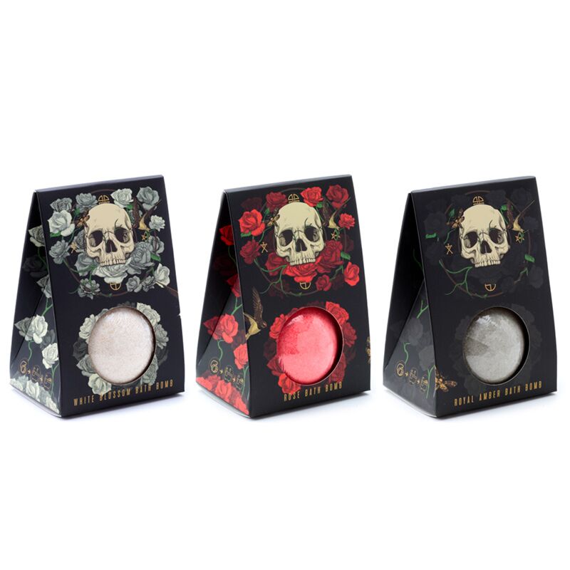 Load image into Gallery viewer, Bruisbal gift box - schedel rozen
