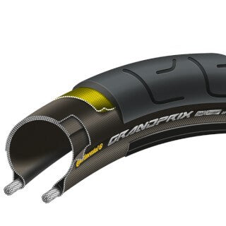 Load image into Gallery viewer, Continental Grand Prix - Racefietsband 700x23C - Draadband - Zwart
