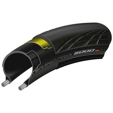 Continental Buitenband (30-622) 700-30c Grand Prix 5000 zwart vouwband