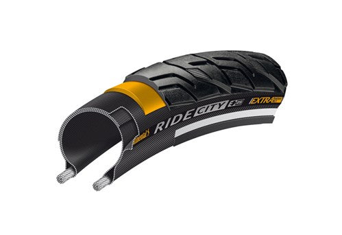 Load image into Gallery viewer, Continental buitenband ride city breaker 37-622 zwart reflectie
