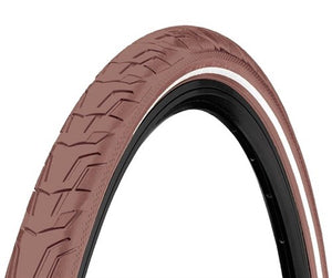 Continental ride city 28 x 1.75 wired brown brown