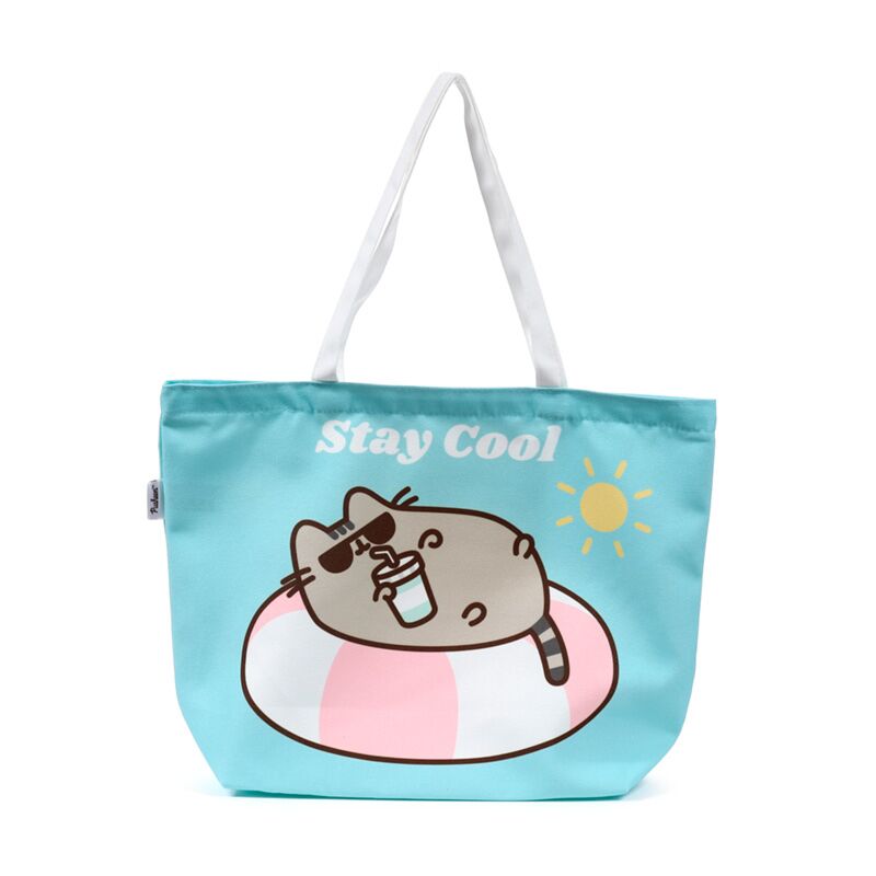 Load image into Gallery viewer, Union pusheen de kat zomer strandtas
