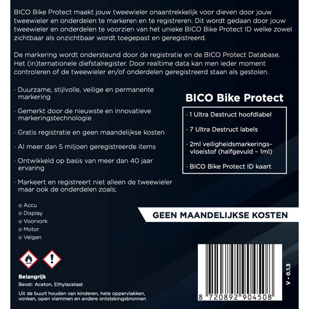 Afbeelding laden in galerijviewer, Cema bico protect anti-diefstal fietsbeveiliging bike protect
