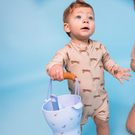 Roamer | bruin uv zwempak jongens