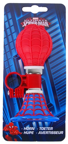 Marvel spider-man fietstoeter - jongens - rood blauw