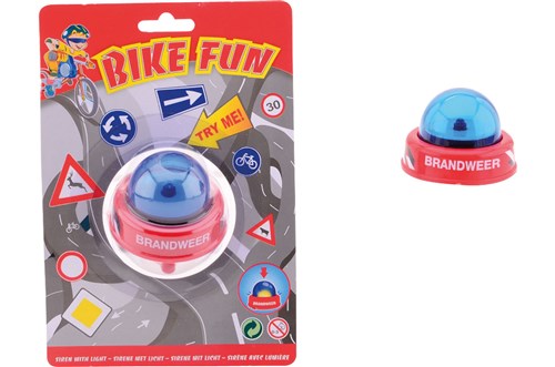 Bike fun siren / flashing light fire brigade