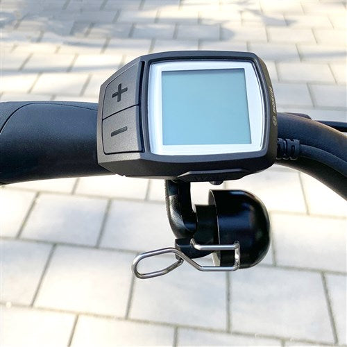 Load image into Gallery viewer, Widek e-bike bel zwart op kaart
