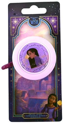 Volare disney wish fietsbel - meisjes - paars