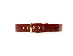 Bendl riem - brandweerslang - rood goud - 4x85 cm