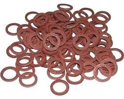 Box of 50 fiber rings m10