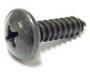 Scooterparkers Bofix 4.2 x 16 met ring - zwart (25 stuks)