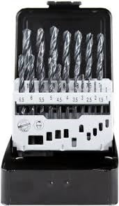 Hss boren-set 19-delig in pvc box