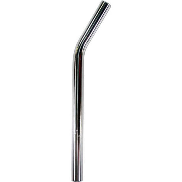 Seatpost Freestyle BMX 22.2 x 350mm Curved Chrome