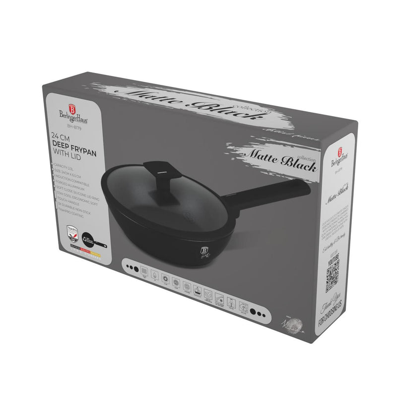 Load image into Gallery viewer, Berlingerhaus diepe koekenpan 24cm
