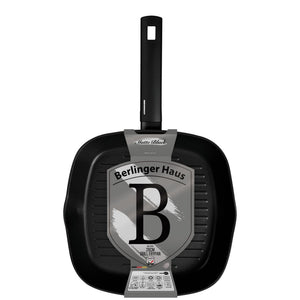 Berlingerhaus grillpan mat zwart 28cm