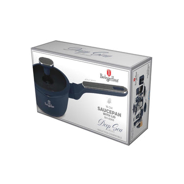 Berlingerhaus berlinger haus deep sea collection steelpan met deksel ã˜16cm
