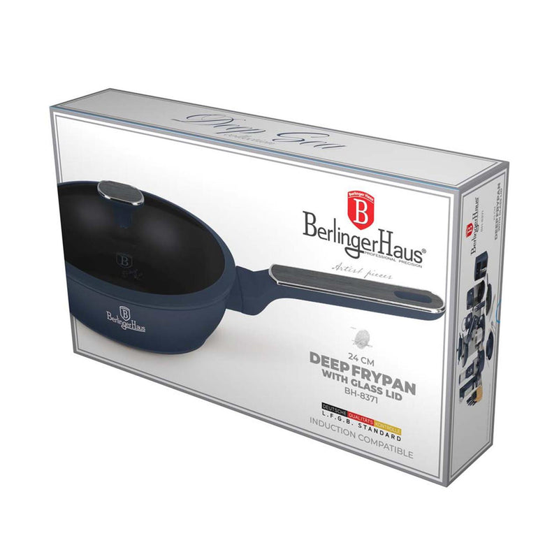 Load image into Gallery viewer, Berlingerhaus berlinger haus deep sea collection hapjespan met deksel ã˜24cm

