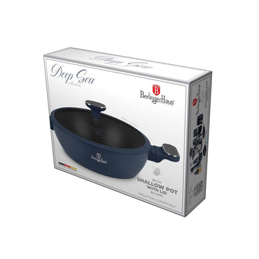 Berlingerhaus berlinger haus deep sea collection braadpan met deksel ã˜28cm