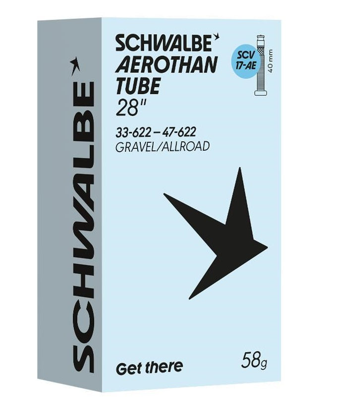 Load image into Gallery viewer, Schwalbe binnenband aerothan scv17-ae 28 33 47-622 40mm

