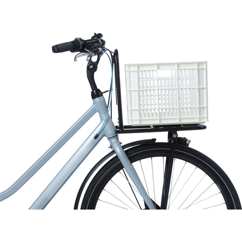 basil bicycle crate m - medium - 29.5 liters - white