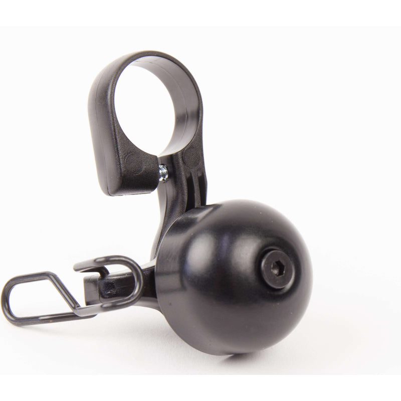 Load image into Gallery viewer, Qibbel widek bel met beugel e-bike powdercoated zwart
