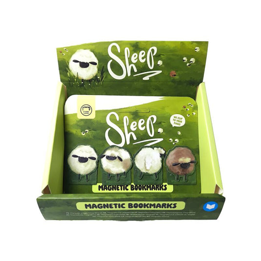 Schapen magnetische boekenlegger set