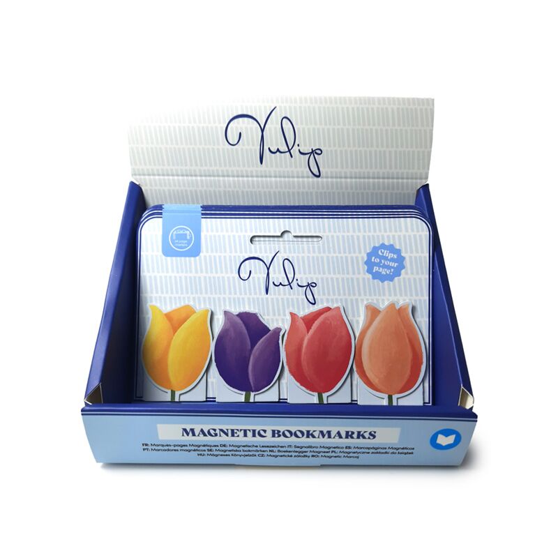 Load image into Gallery viewer, Tulpen magnetische boekenlegger set
