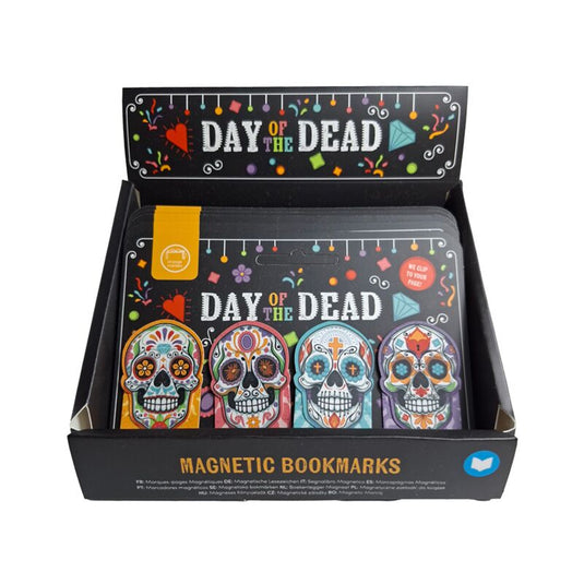 Dia de los muertos magnetische boekenlegger set