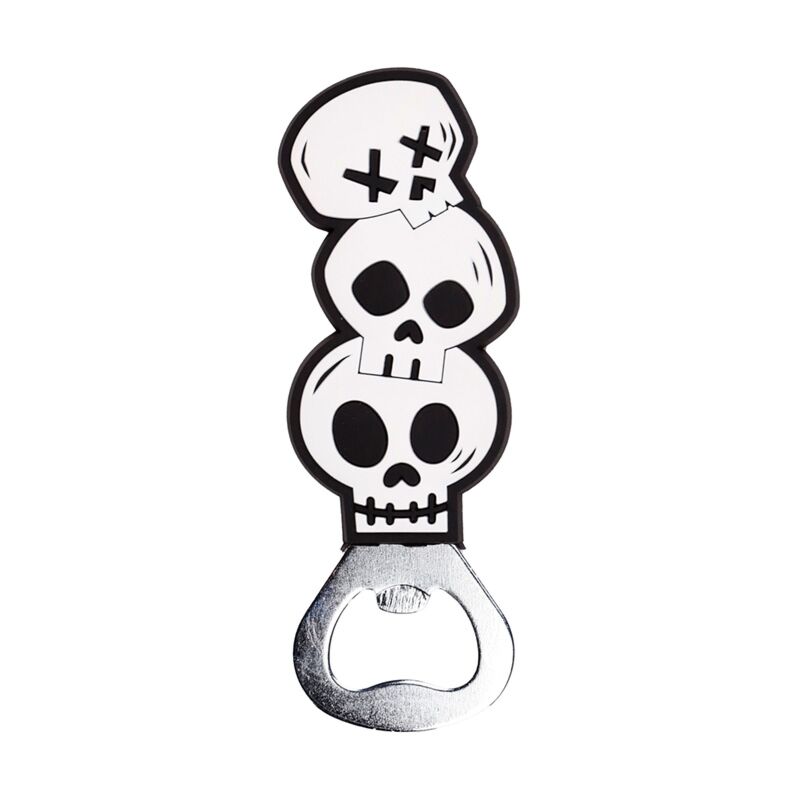 Load image into Gallery viewer, Spooky schedels pvc flesopener
