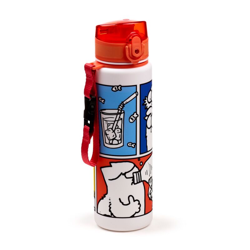 Load image into Gallery viewer, Simon's cat 2024 pop top 600ml ecozen drinkfles
