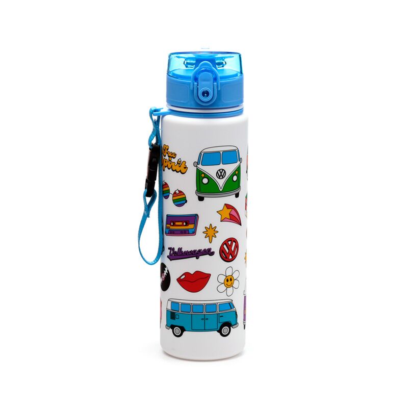 Load image into Gallery viewer, Volkswagen busje vw t1 retro pop top 600ml ecozen drinkfles

