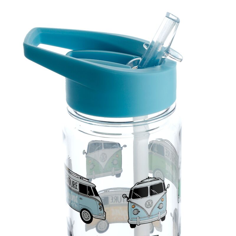 Load image into Gallery viewer, Volkswagen busje vw t1 ecozen waterfles 550ml flip straw
