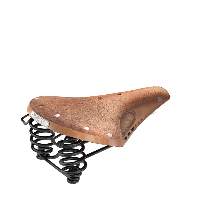 Load image into Gallery viewer, Brooks b67 short softened - dark tan
