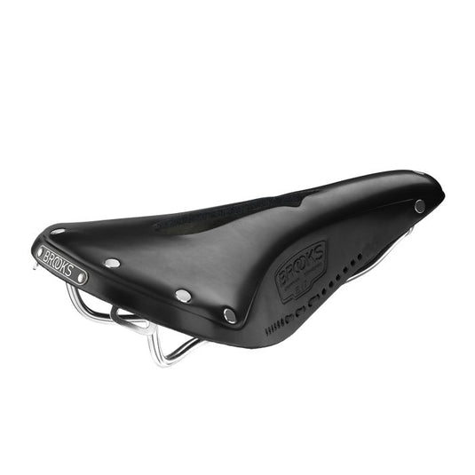 Brooks b17 carved - black