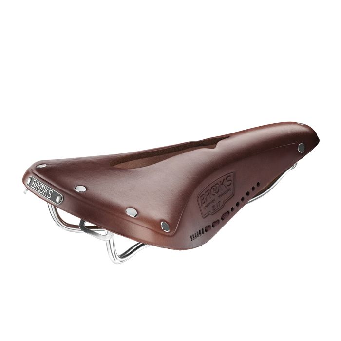 Load image into Gallery viewer, Brooks b17 carved - antic brown
