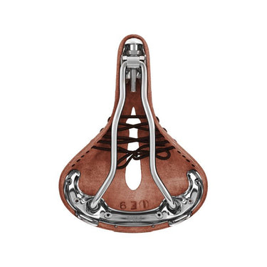 Brooks b17 short carved - antic brown
