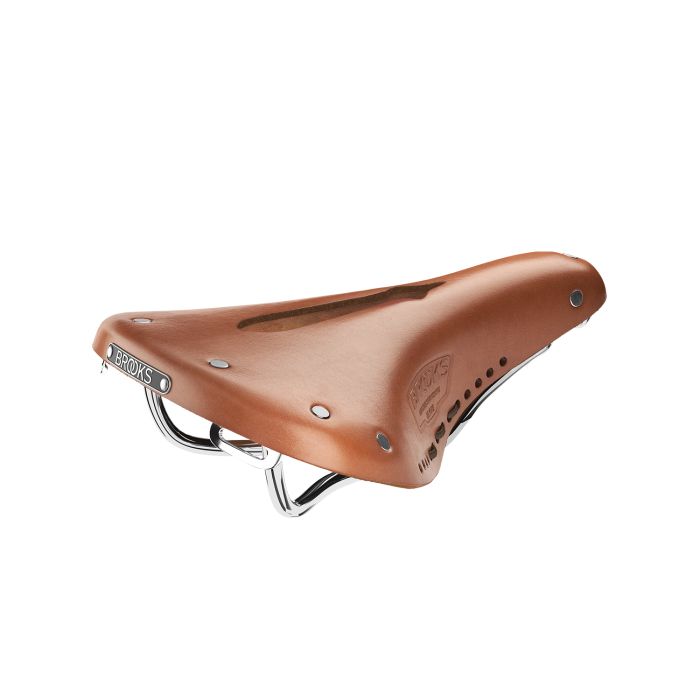 Load image into Gallery viewer, Brooks b17 short carved - honey
