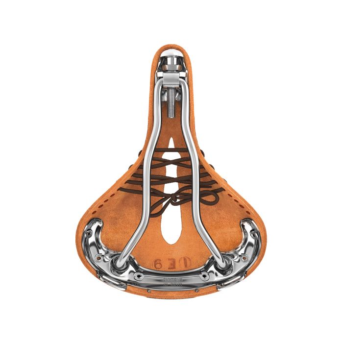 Load image into Gallery viewer, Brooks b17 short carved - honey
