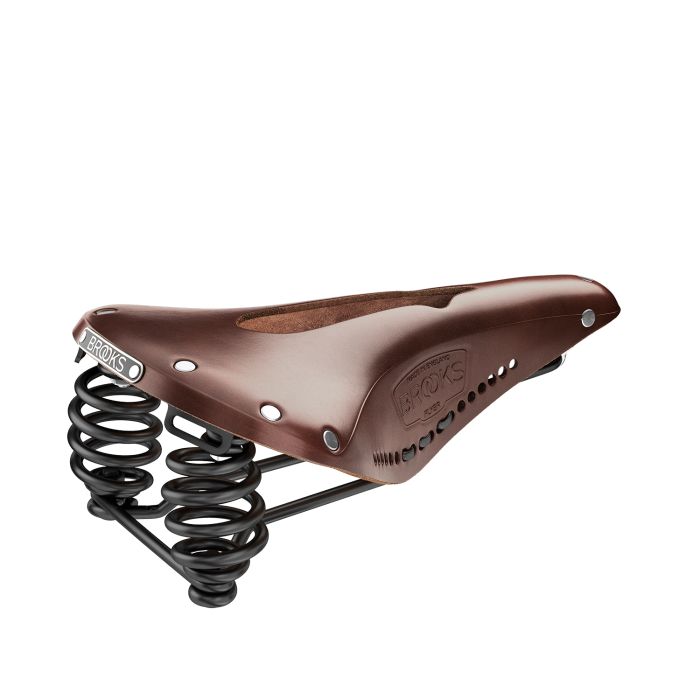 Load image into Gallery viewer, Brooks flyer carved - antic brown

