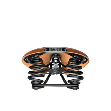 Brooks flyer carved - honey