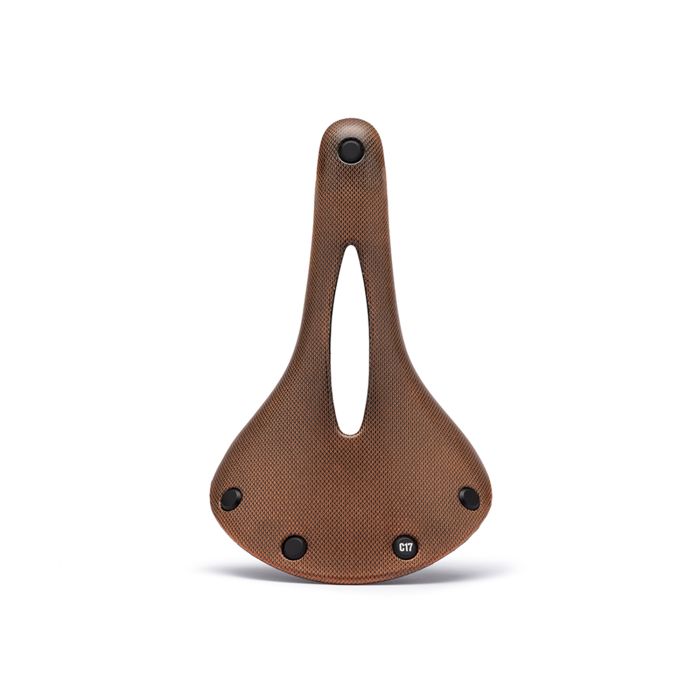 Load image into Gallery viewer, Brooks cambium c17 carved - orange
