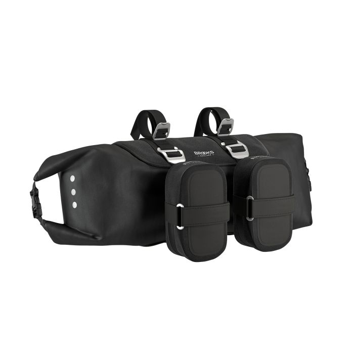 Load image into Gallery viewer, Brooks scape handlebar roll (10-12l) - black
