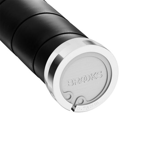 Brooks slender leather grips (100+130mm) - black