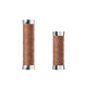 Brooks slender leather grips (100+130mm) - dark tan