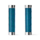 Brooks slender leather grips (130+130mm) - teal