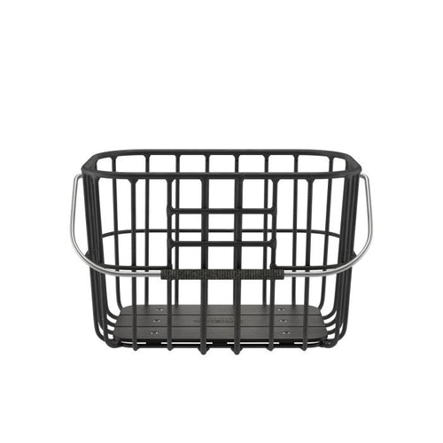 Brooks hoxton wire basket - black