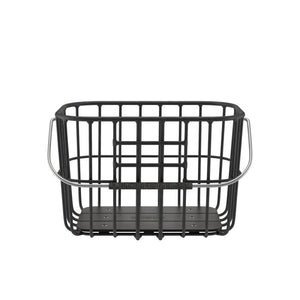 Brooks hoxton wire basket - black