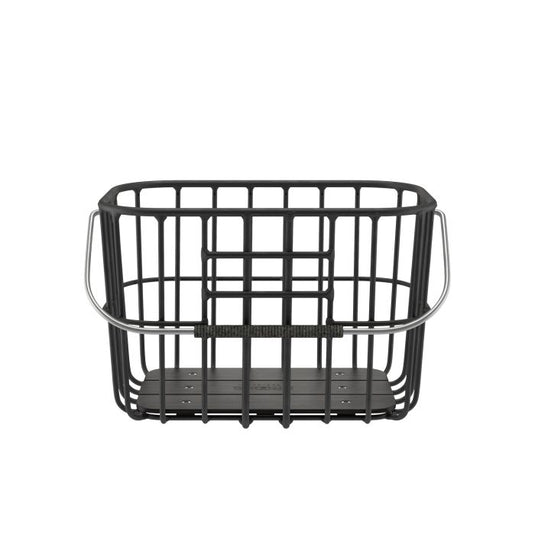 Brooks hoxton wire basket - black