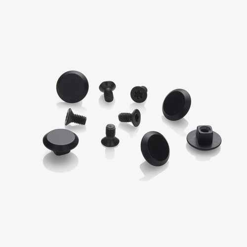 Brooks aluminium threated rivets for cambium - black anodised (5 pieces)